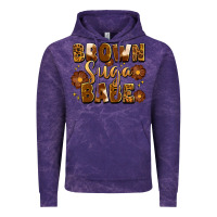 Cloud Purple brown suga babe Vintage Hoodie - Artiststas