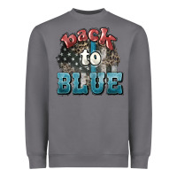 Storm Back to blue 4th of july Heavyweight Sweatshirt - HowdyJamesFarm