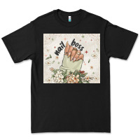 Black nail boss Premium Tee - MaliasSmallBusiness