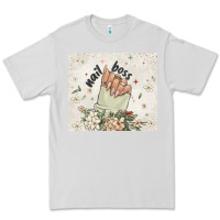 Dove Grey nail boss Premium Tee - MaliasSmallBusiness