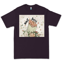 Plum nail boss Premium Tee - MaliasSmallBusiness