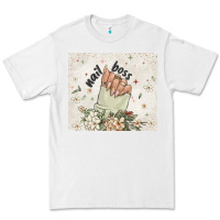 White nail boss Premium Tee - MaliasSmallBusiness