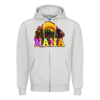 Softball Nana Zipper Hoodie | Teevron