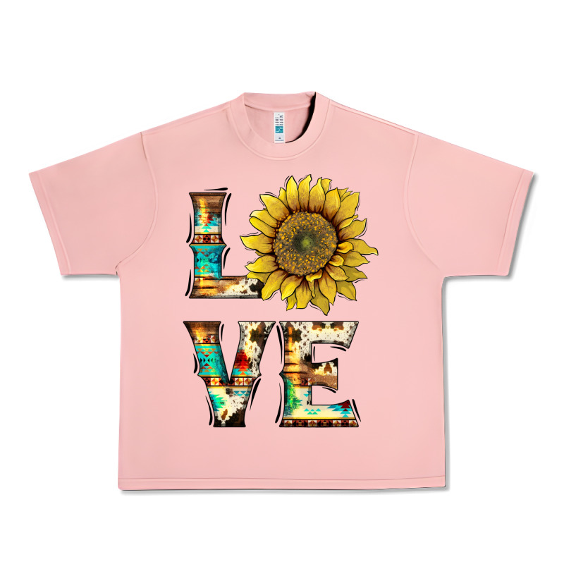 Western Love With Sunflower Urban Heavy Tee by Artiststas | Teevron
