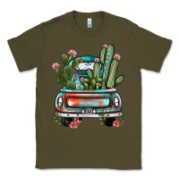 Army Green farm truck, Classic Tee - JahusDesignShop