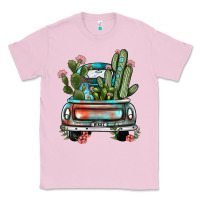 Bubblegum Pink farm truck, Classic Tee - JahusDesignShop