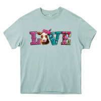 Arona love with guernsey cow Heavy Core Tee - AdoDesignShop