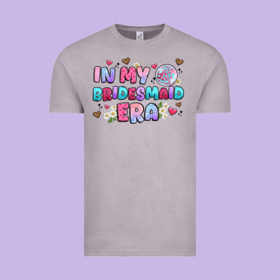 In My Bridesmaid Era Vintage Tee Designed By Artiststas