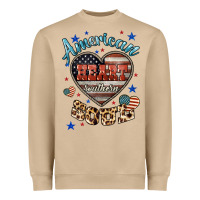 Mushroom American heart southern soul Heavyweight Sweatshirt - HowdyJamesFarm