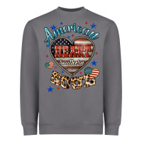 Storm American heart southern soul Heavyweight Sweatshirt - HowdyJamesFarm
