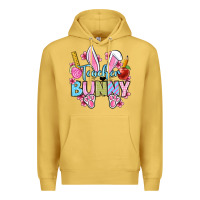 Antique Gold Easter Teacher bunny Premium Hoodie - OliviaCreatesArt