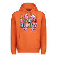 Carrot Easter Teacher bunny Premium Hoodie - OliviaCreatesArt
