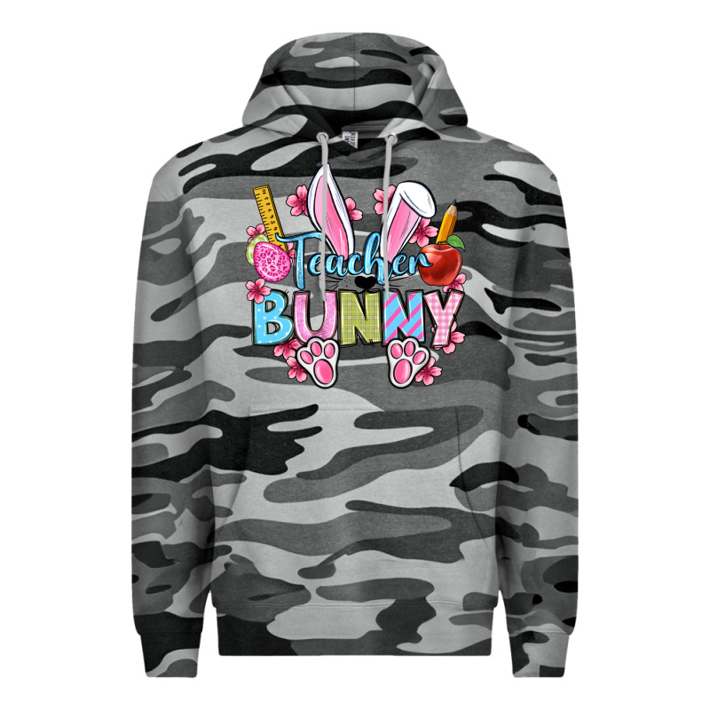 Easter Teacher Bunny Premium Hoodie by OliviaCreatesArt | Teevron