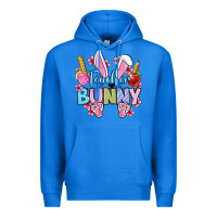 True Royal Easter Teacher bunny Premium Hoodie - OliviaCreatesArt