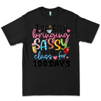 Black 100 days of school Premium Tee - MaliasSmallBusiness