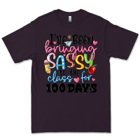 Plum 100 days of school Premium Tee - MaliasSmallBusiness