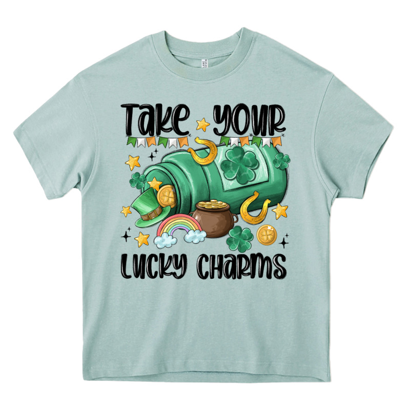Take Your Lucky Charms Heavy Core Tee by MaliasSmallBusiness | Teevron