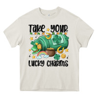 Cream take your lucky charms Heavy Core Tee - MaliasSmallBusiness
