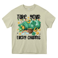 Mossy take your lucky charms Heavy Core Tee - MaliasSmallBusiness