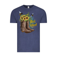 Vintage Denim Bee Kind Vintage Tee - JahusDesignShop