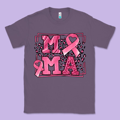 Breast Cancer Awareness Mama Ribbon Classic Tee Designed By Lillyallendesigns