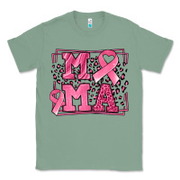 Sage Breast Cancer Awareness mama ribbon Classic Tee - LillyAllenDesigns