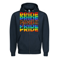 Navy pride pride pride Zipper Hoodie - OliviaCreatesArt