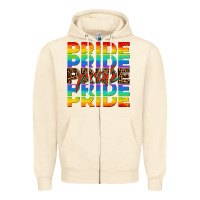 Sandshell pride pride pride Zipper Hoodie - OliviaCreatesArt