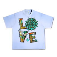 Grape Ice love with gemstone Urban Heavy Tee - Artiststas