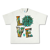 Pistachio love with gemstone Urban Heavy Tee - Artiststas