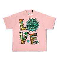 Salmon love with gemstone Urban Heavy Tee - Artiststas