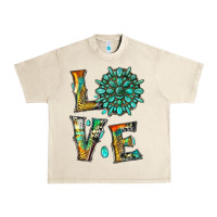 Sandshell love with gemstone Urban Heavy Tee - Artiststas