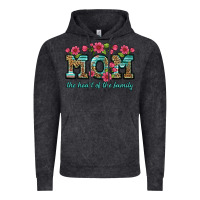 Vintage Black mom the heart of the family Vintage Hoodie - Artiststas