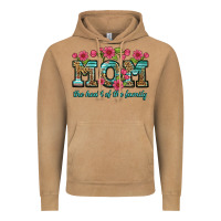 Mom The Heart Of The Family Vintage Hoodie | Teevron