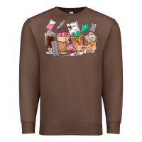 Chestnut Nurse Coffee Cups Premium Sweatshirt - FaDigitalArtStudio