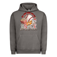 Pigment Tornado i am just here for the snack baseball sister Urban Hoodie - RacoonDesign