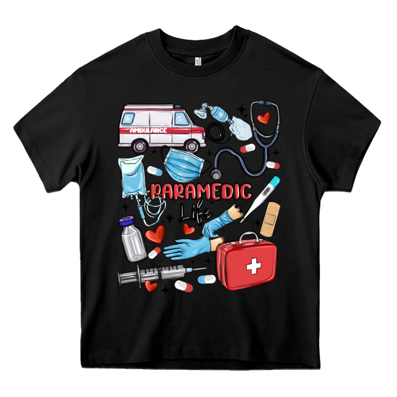 Can't Talk Right Now Doing Paramedic Stuff Heavy Core Tee by MaliasSmallBusiness | Teevron