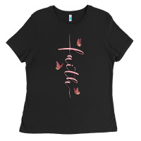 Faith Cross Ladies Tee | Teevron