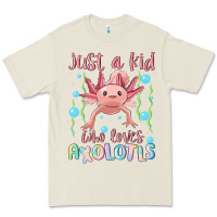 Bone just a kid who loves axolotls Premium Tee - MaliasSmallBusiness