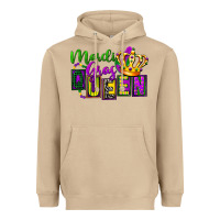 Mushroom mardi gras queen Heavyweight Hoodie - FaDigitalArtStudio