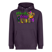 Plum mardi gras queen Heavyweight Hoodie - FaDigitalArtStudio