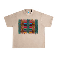 French Oak sunflower serape brush stroke Urban Heavy Tee - Artiststas