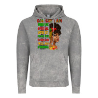Cloud Rock god say i am juneteenth afro girl Vintage Hoodie - Artiststas