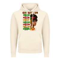 Vintage Artic god say i am juneteenth afro girl Vintage Hoodie - Artiststas