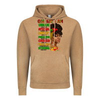 Vintage Camel god say i am juneteenth afro girl Vintage Hoodie - Artiststas