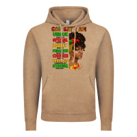 Vintage Coffee god say i am juneteenth afro girl Vintage Hoodie - Artiststas