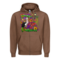 Chestnut louisiana Zipper Hoodie - OliviaCreatesArt