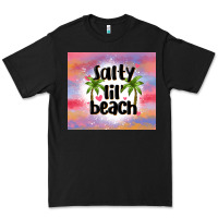 Black salty lil' beach Premium Tee - MaliasSmallBusiness