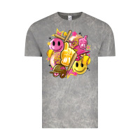 Cloud Rock retro softball Vintage Tee - Artiststas