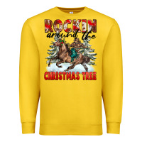 Lemon Rockin Around The Christmas Tree Rodeo Premium Sweatshirt - FaDigitalArtStudio
